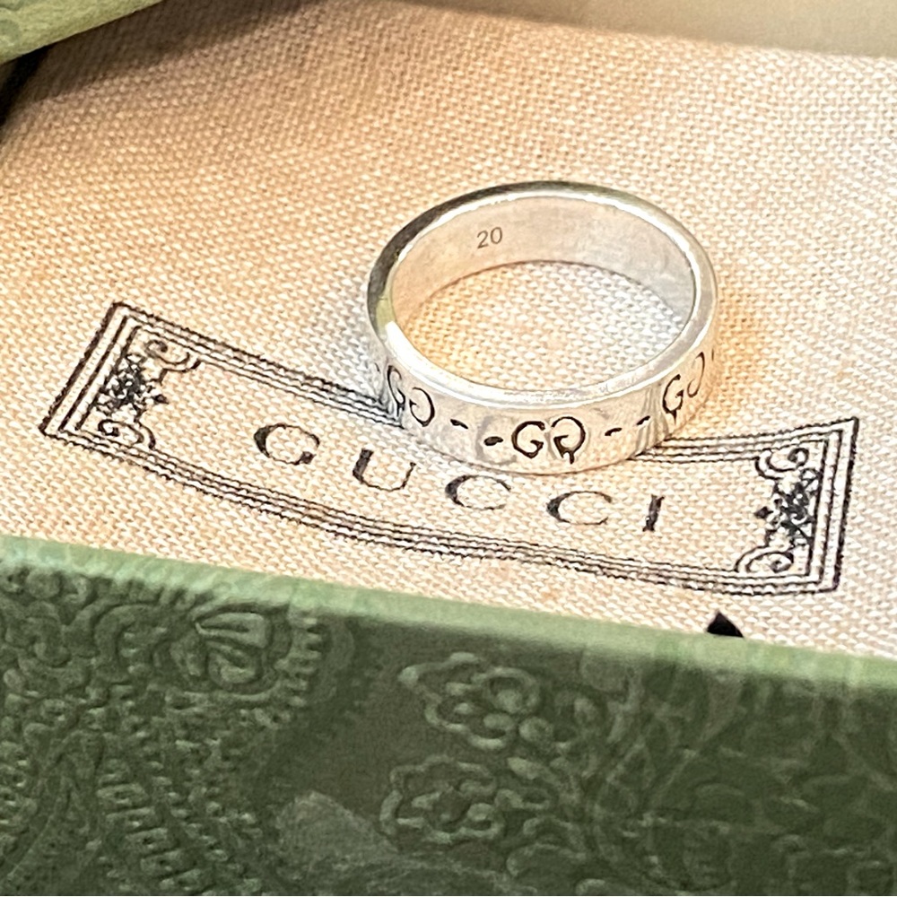 GUCCI Ghost Ring Size 20